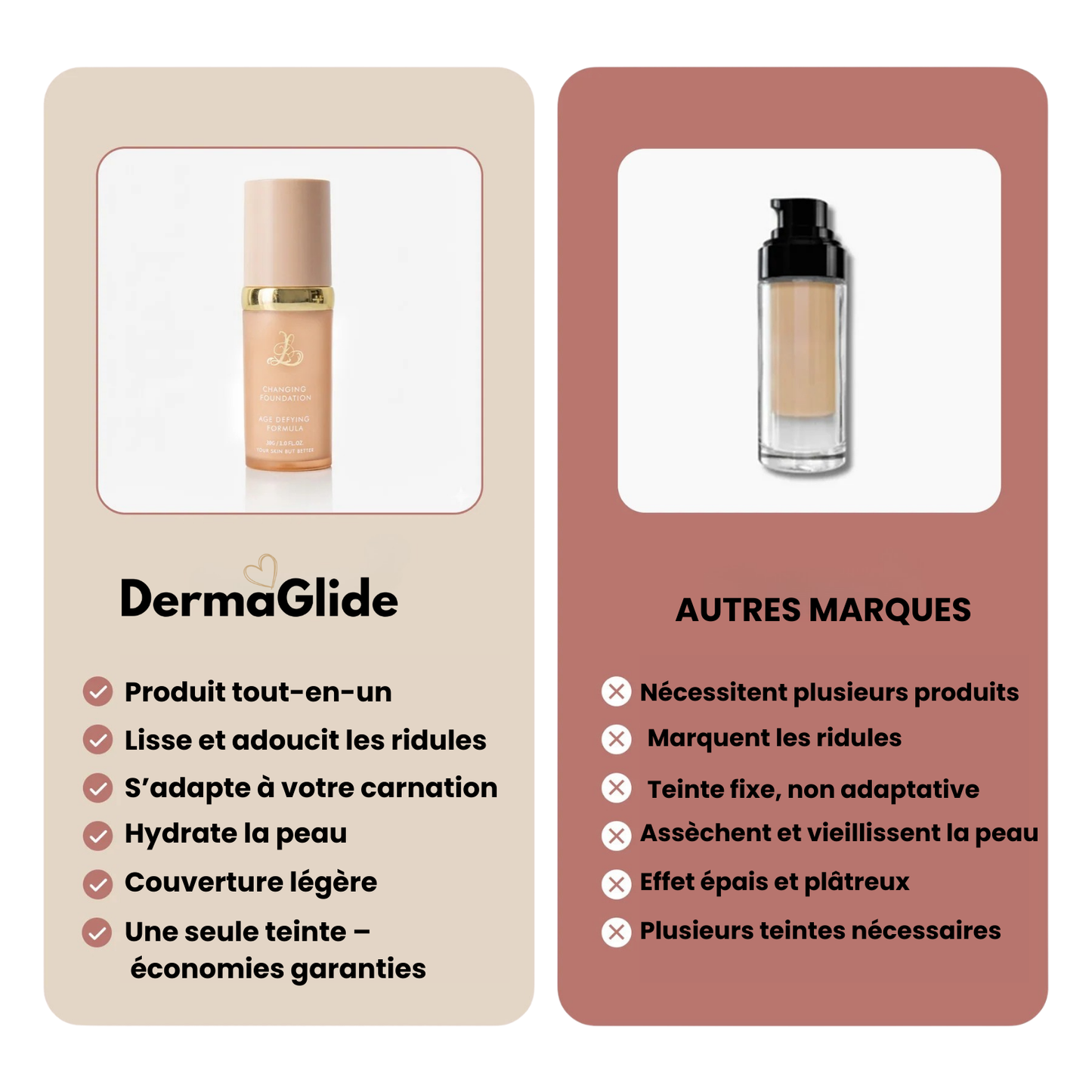 Fond de teint 4 en 1