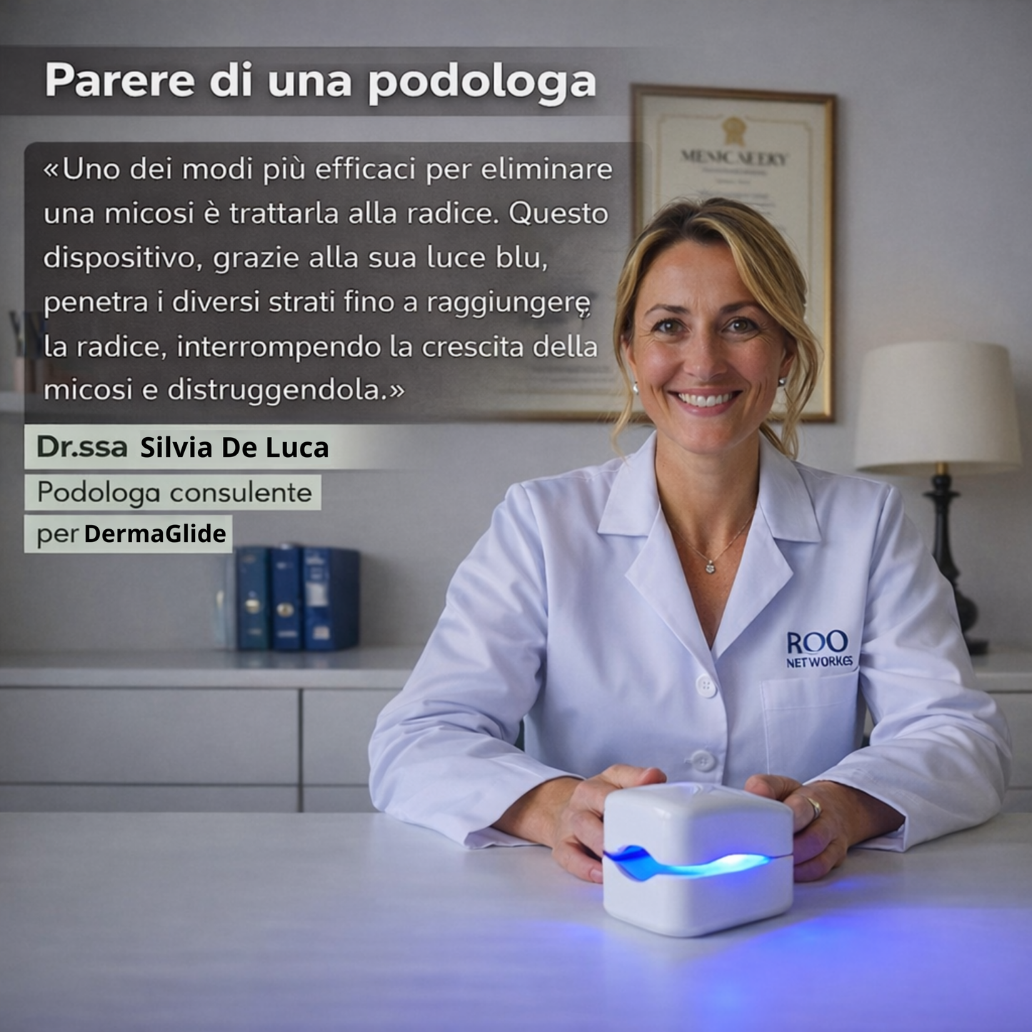Apparecchio Anti micosi DermaGlide